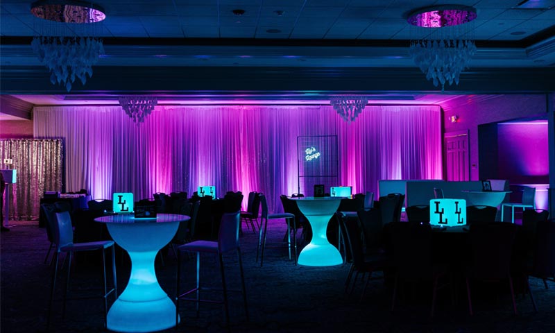 Professional AV & Lightning Services at Yazz Events